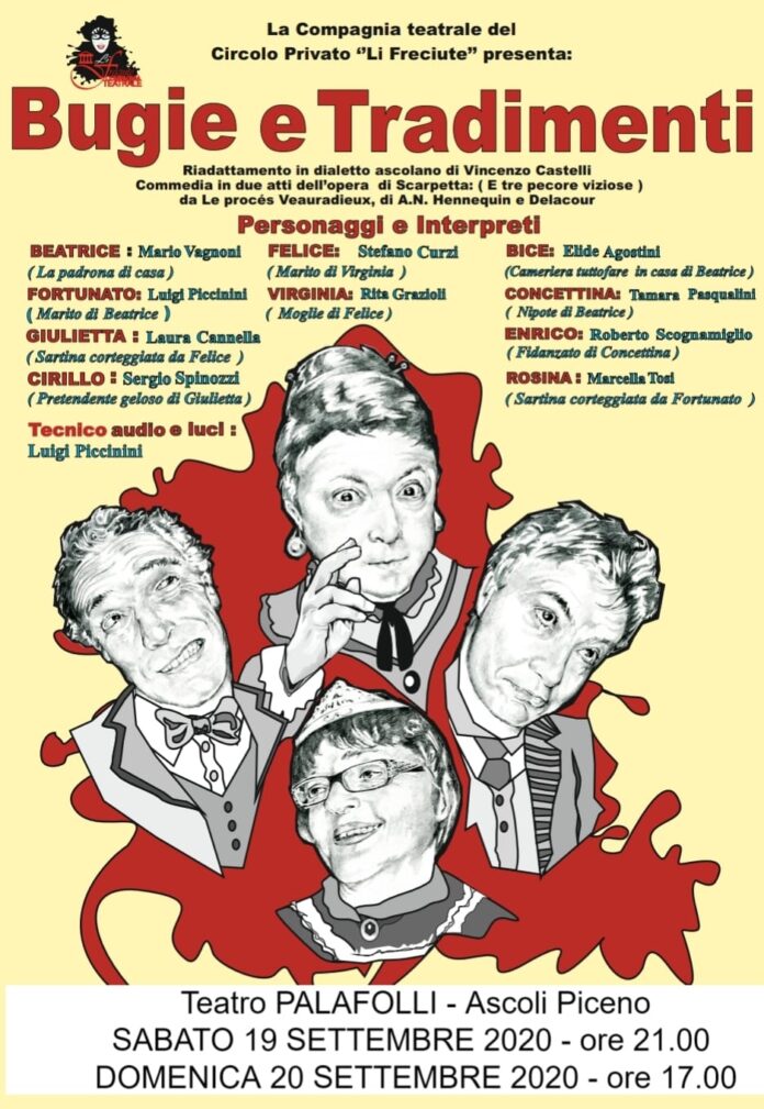 Locandina Compagnia Li Freciute