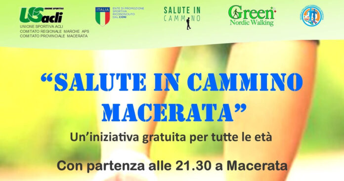 Macerata: Salute in Cammino torna a Settembre con due appuntamenti a settimana