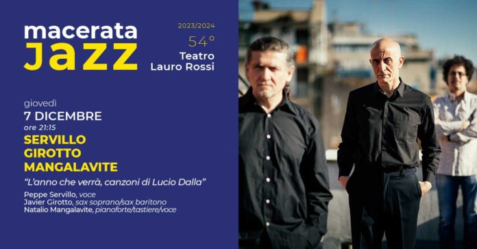 Macerata Jazz giovedì omaggia Lucio Dalla con un grande Trio