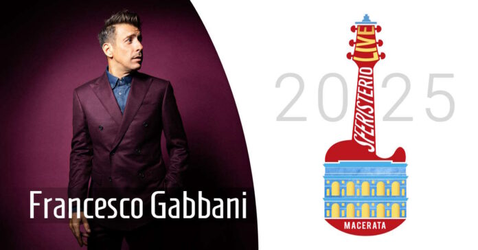 Francesco Gabbani Torna a Macerata per Sferisterio Live 2025