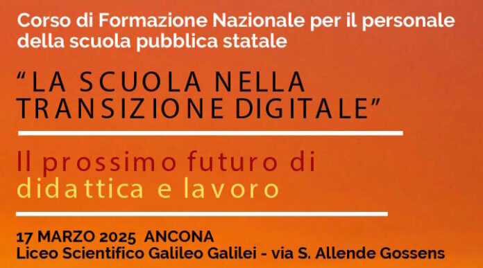 La scuola e l’intelligenza artificiale: un convegno nazionale ad Ancona