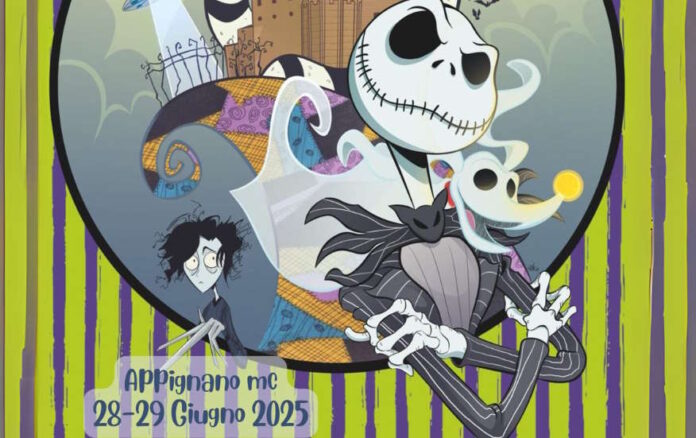 Questo Fine Settimana Appignavalon con un tributo alla magia di Tim Burton