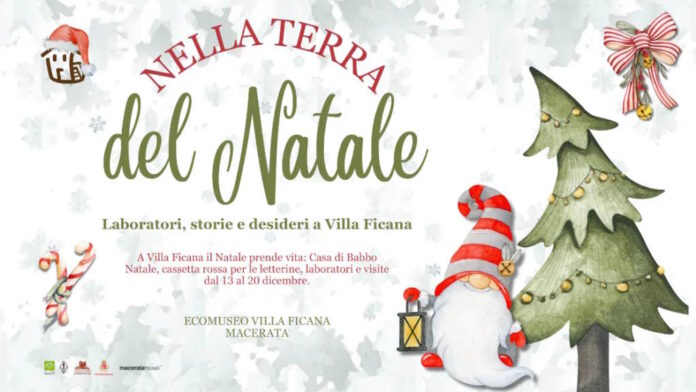 Macerata: Villa Ficana diventa la Terra del Natale