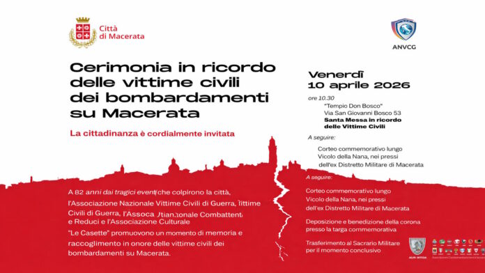 Macerata ricorda il giorno in cui la guerra colpì la città e il valore della memoria oggi