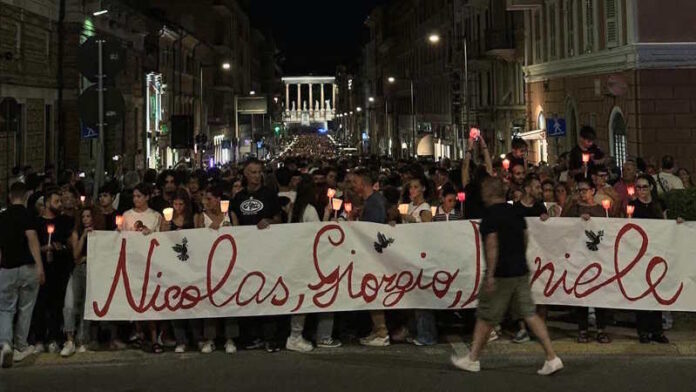 Macerata: Oltre 6.000 persone per Nicolas, Giorgio e Daniele
